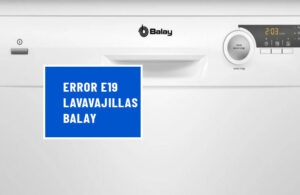 error e19-lavavajillas-balay