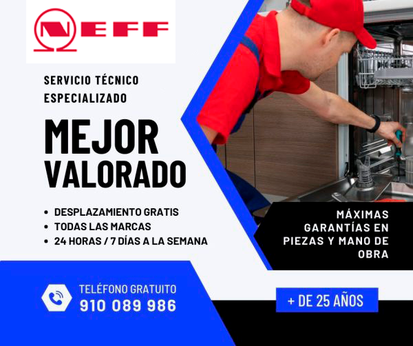 Servicio técnico Neff en Madrid