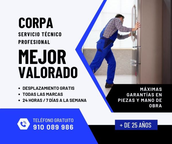 reparacion electrodomesticos corpa