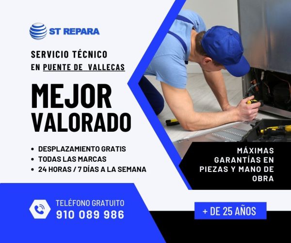 reparacion electrodomesticos puente de vallecas madrid