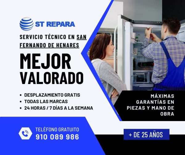 reparacion electrodomesticos san fernando de henares