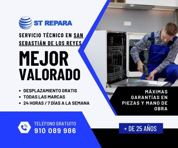 reparacion electrodomesticos san sebastian de los reyes