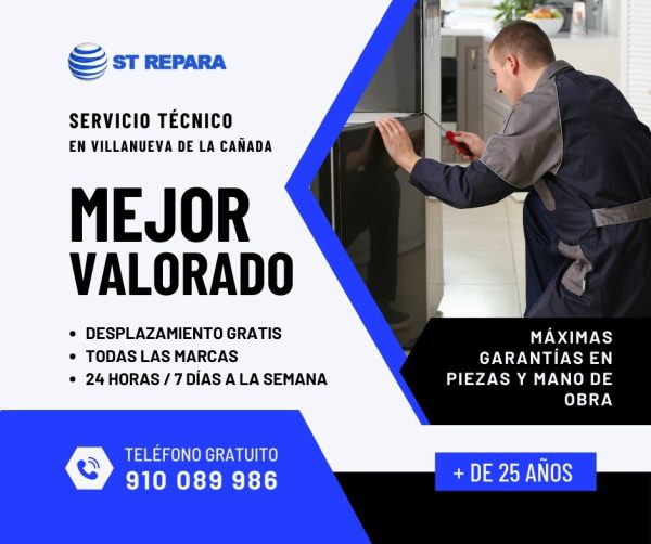 reparacion electrodomesticos villanueva de la cañada