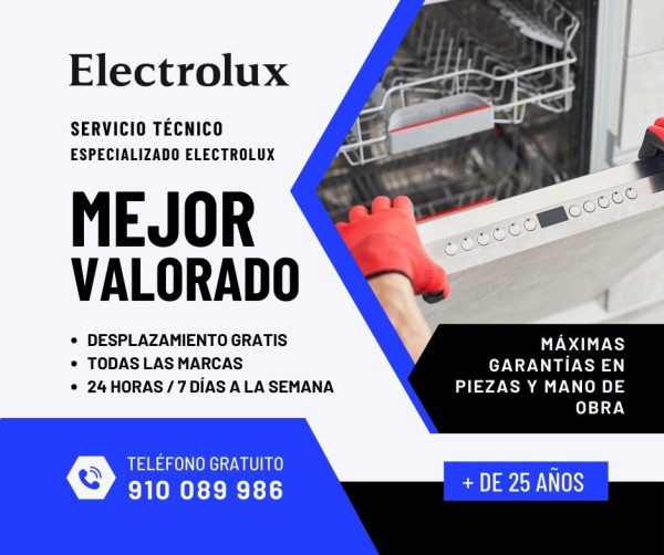 servicio tecnico electrolux madrid