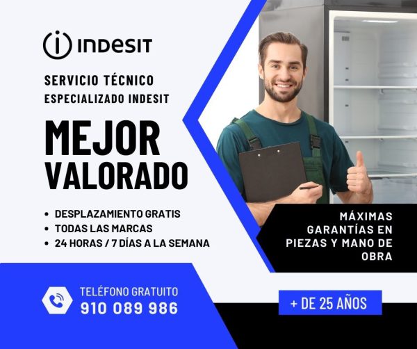 servicio tecnico indesit madrid