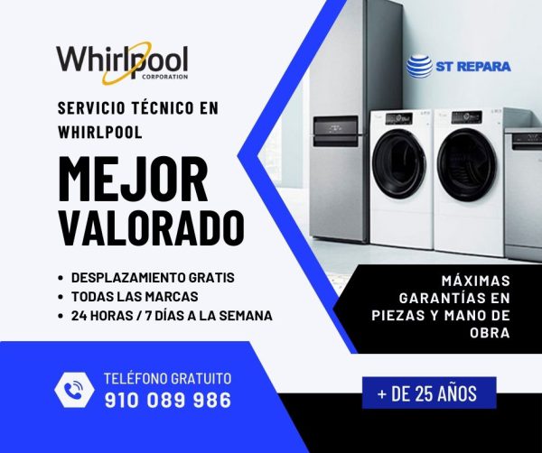 servicio tecnico whirlpool madrid