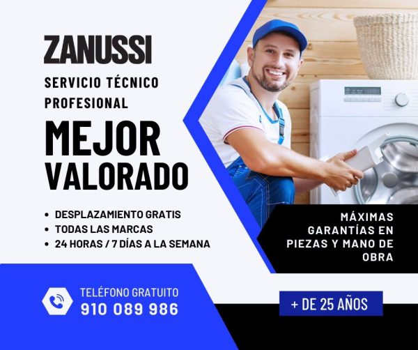 servicio tecnico zanussi madrid